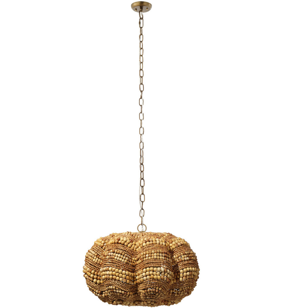 Clamshell 27" Chandelier