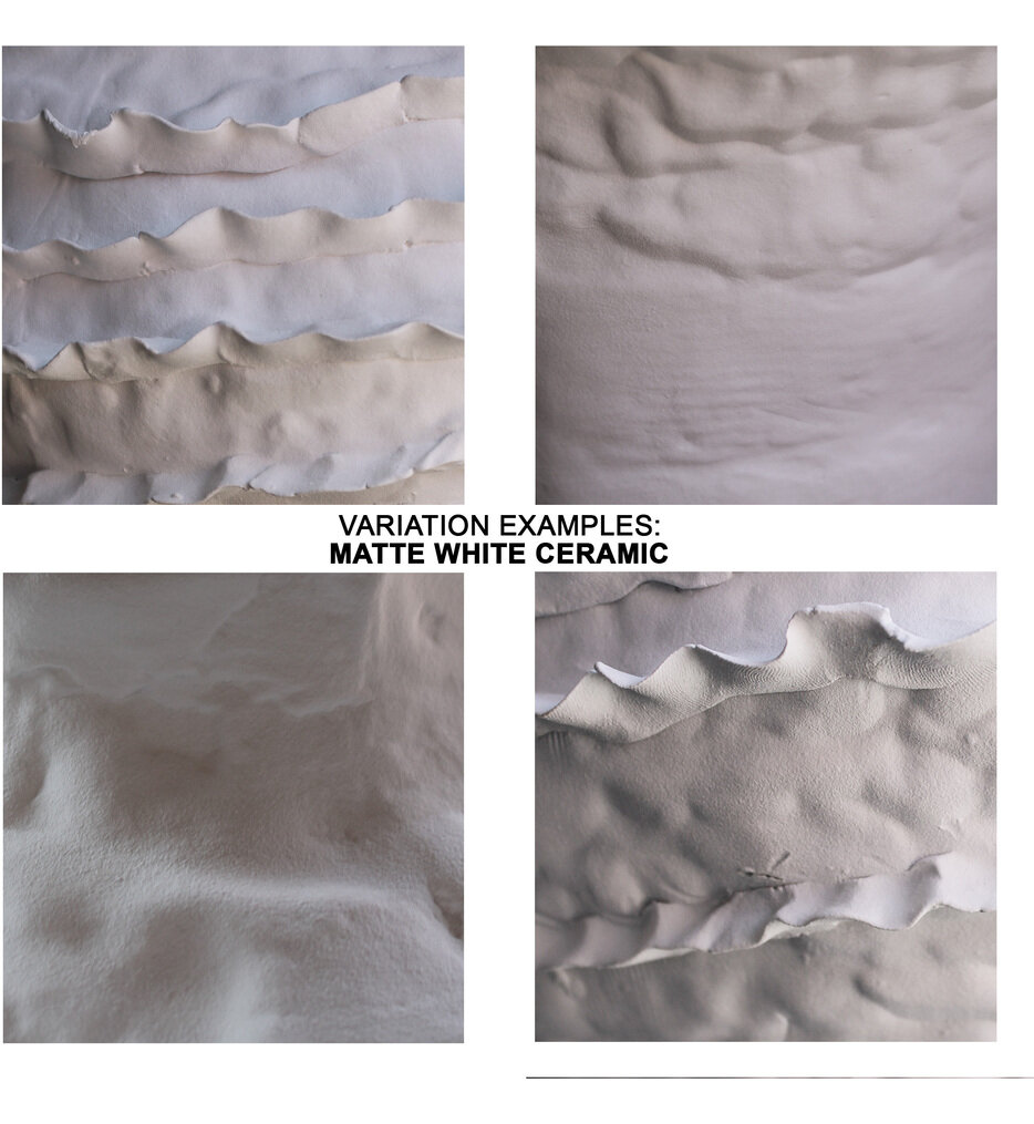 Ruffle 14.5" Vase