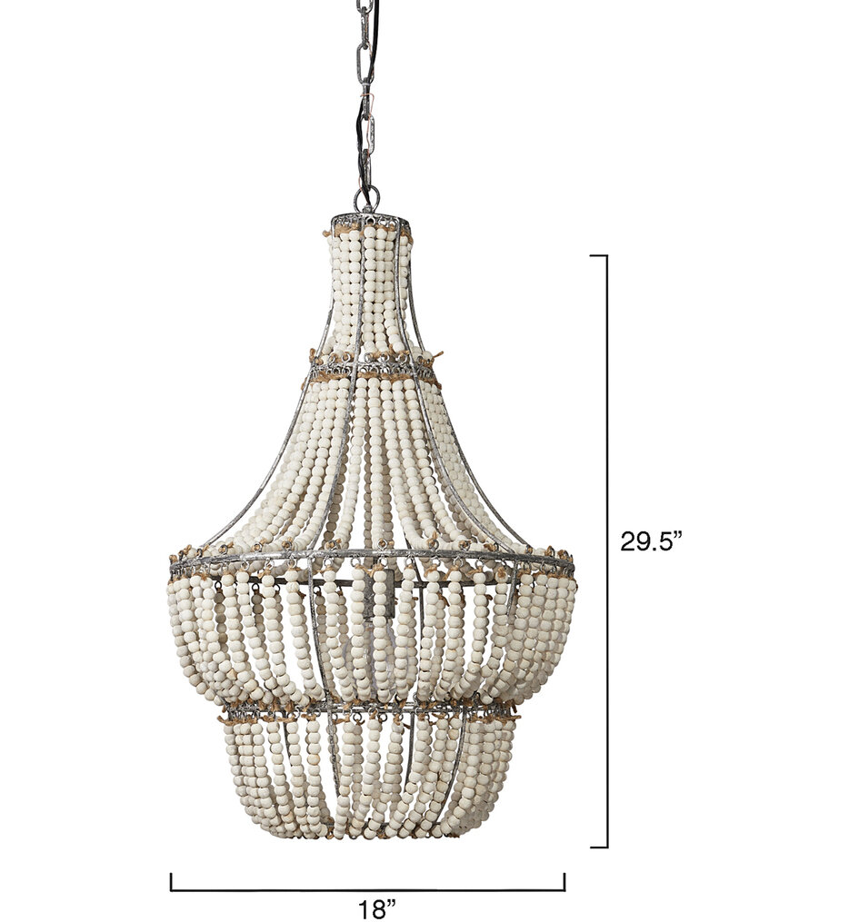 Blanca 18" Chandelier