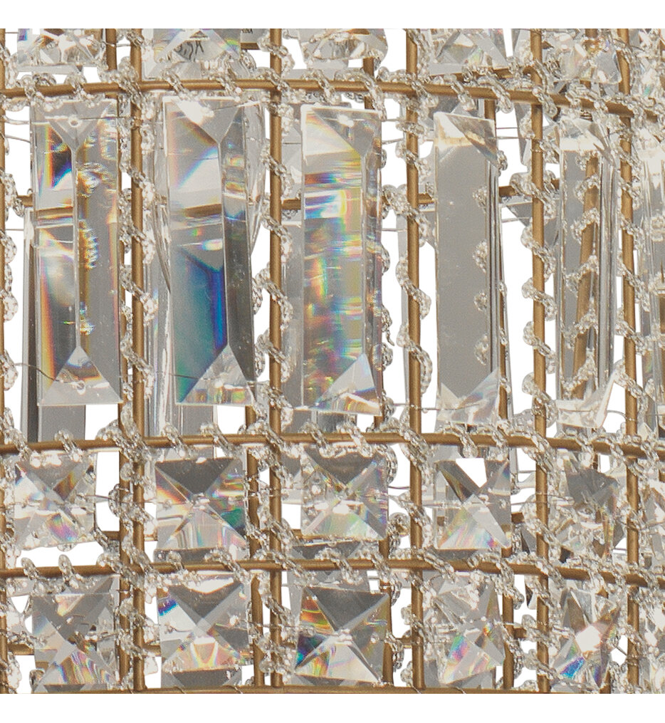 Crystal 10" Chandelier