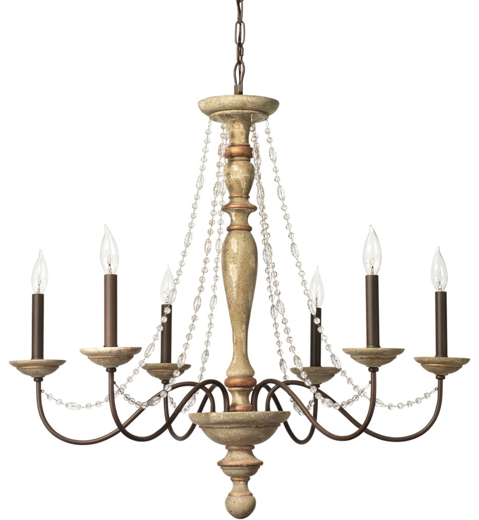 Lifestyle by JY - CH3 - Maybel 34" Chandelier