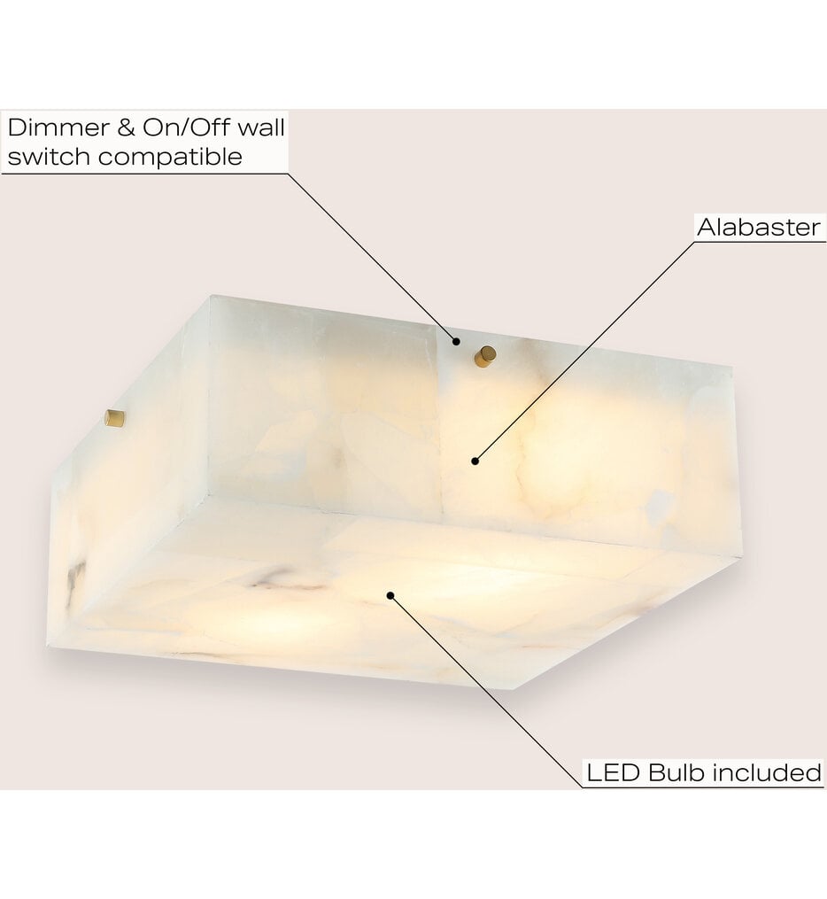 Giulia 13" Flush Mount