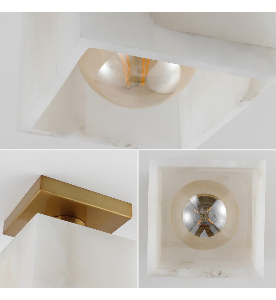 Alessia 5" Semi-Flush Mount
