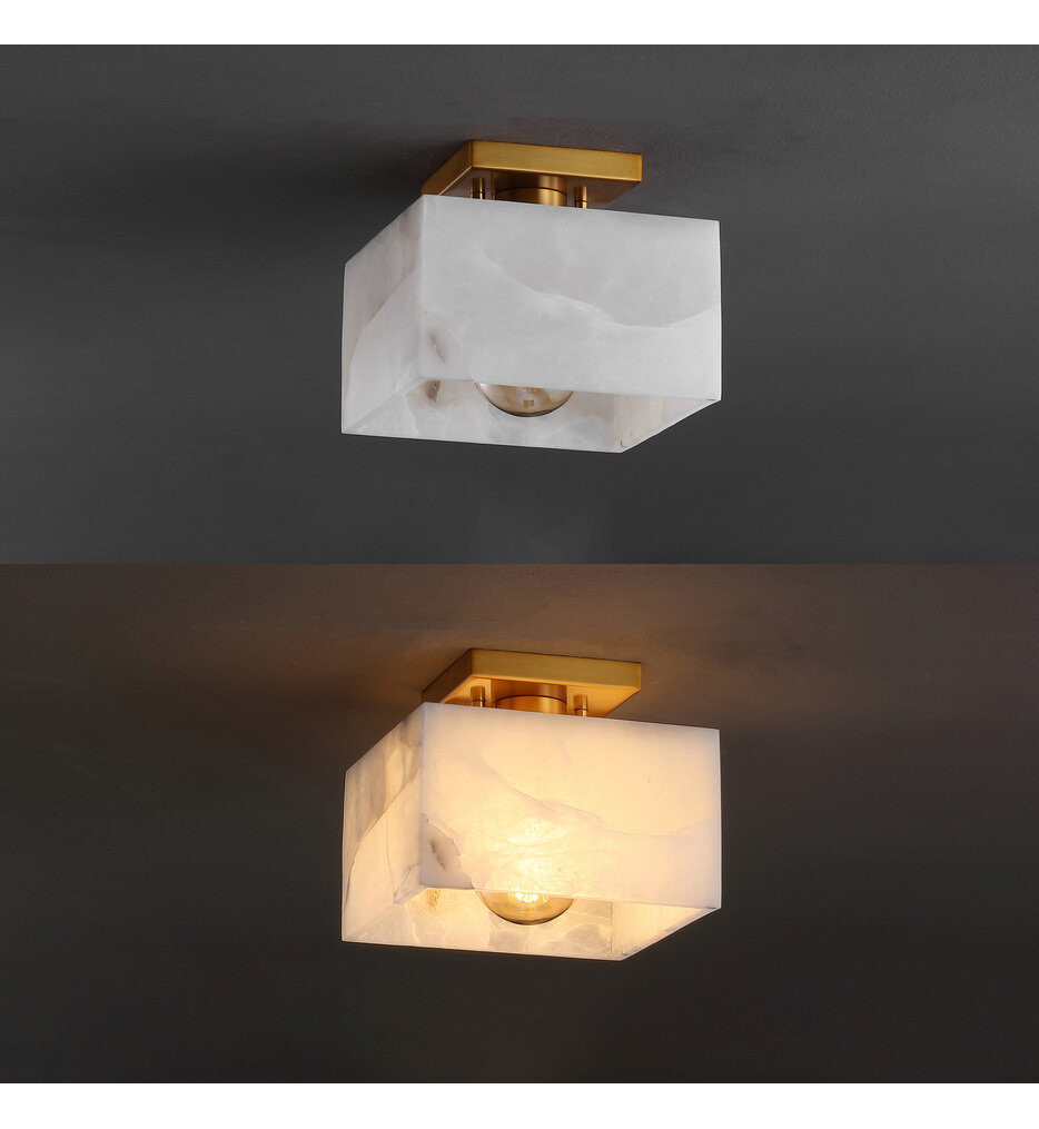 Chiara 8" Semi-Flush Mount