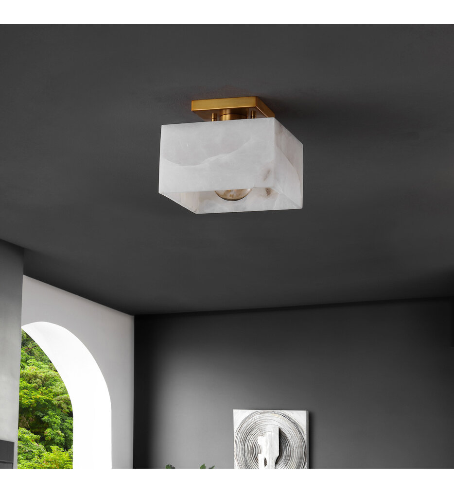 Chiara 8" Semi-Flush Mount
