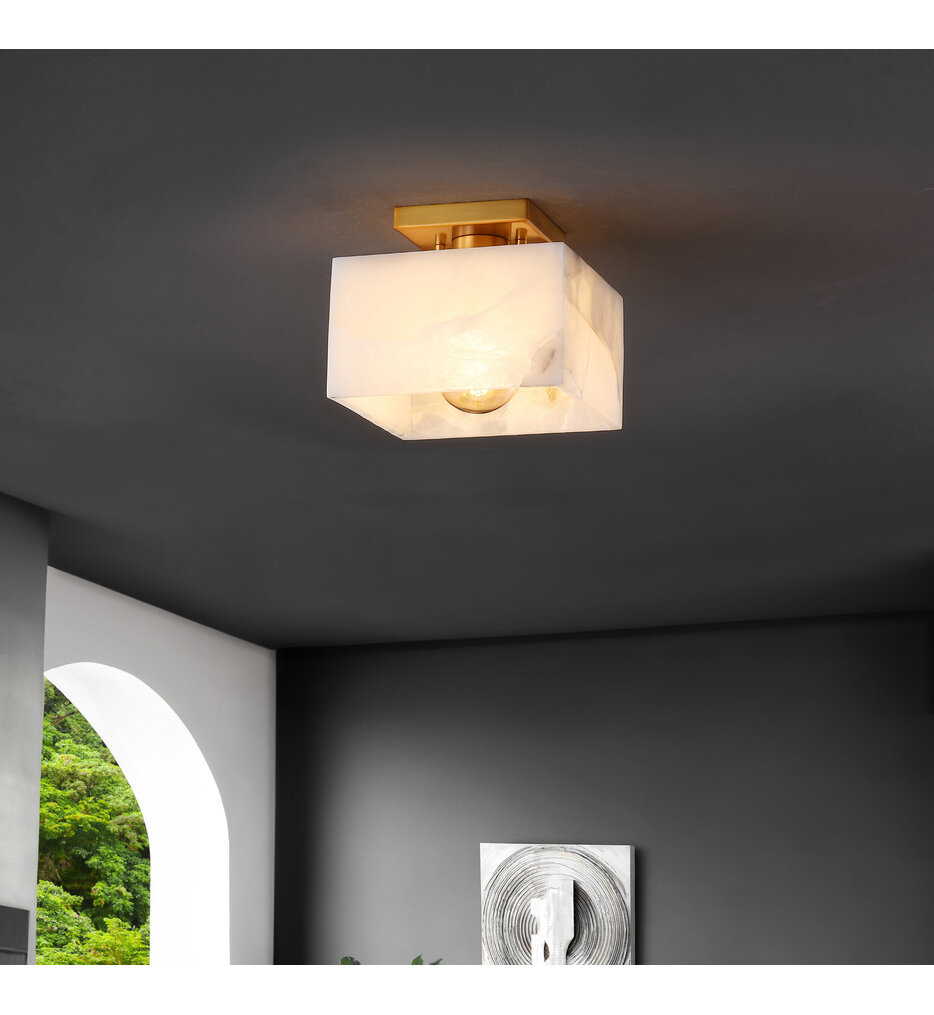 Chiara 8" Semi-Flush Mount