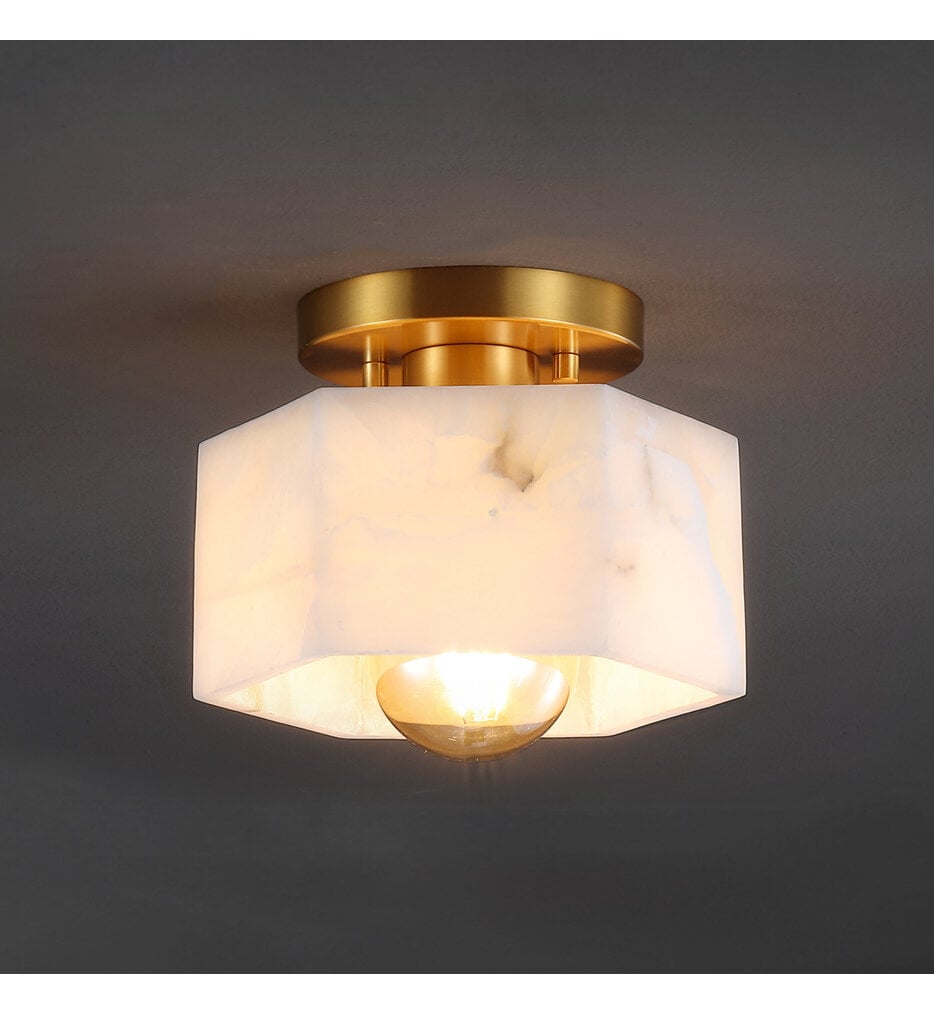 Tessa 8" Semi-Flush Mount