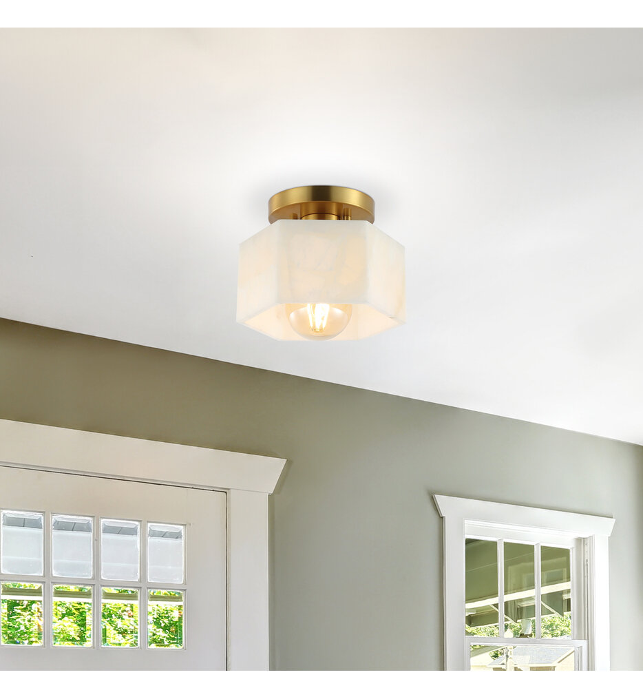 Tessa 8" Semi-Flush Mount