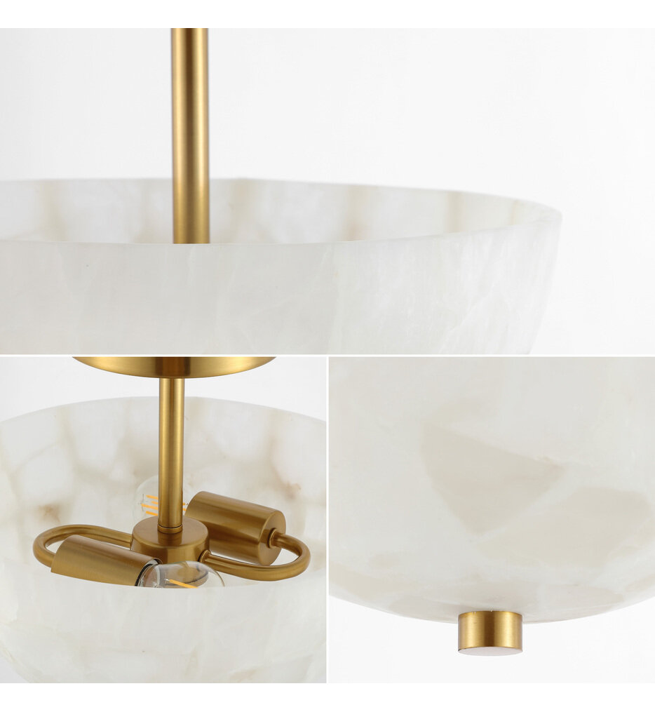 Celine 11.88" Semi-Flush Mount