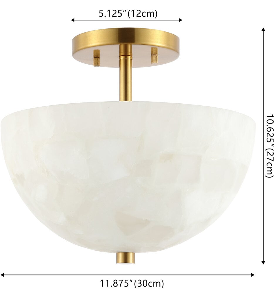 Celine 11.88" Semi-Flush Mount
