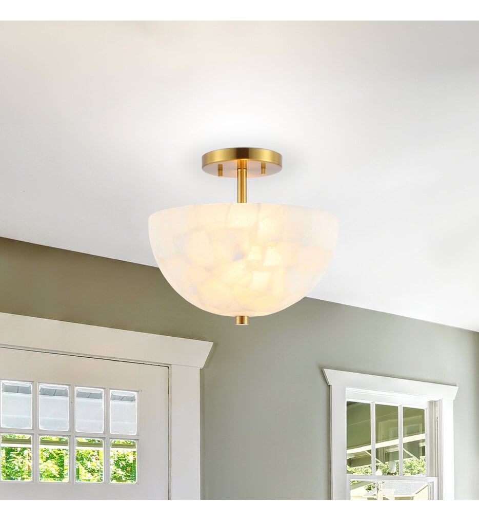 Celine 11.88" Semi-Flush Mount