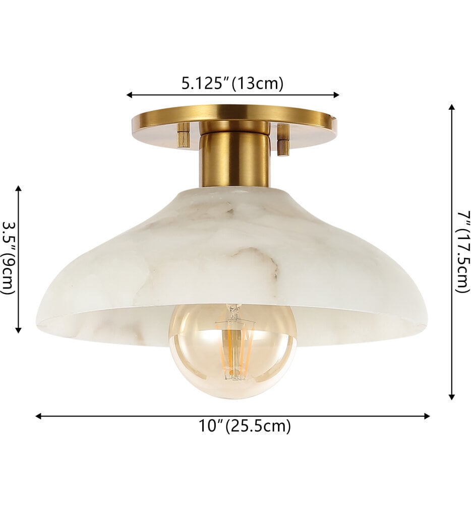 Amara 10" Semi Flush Mount
