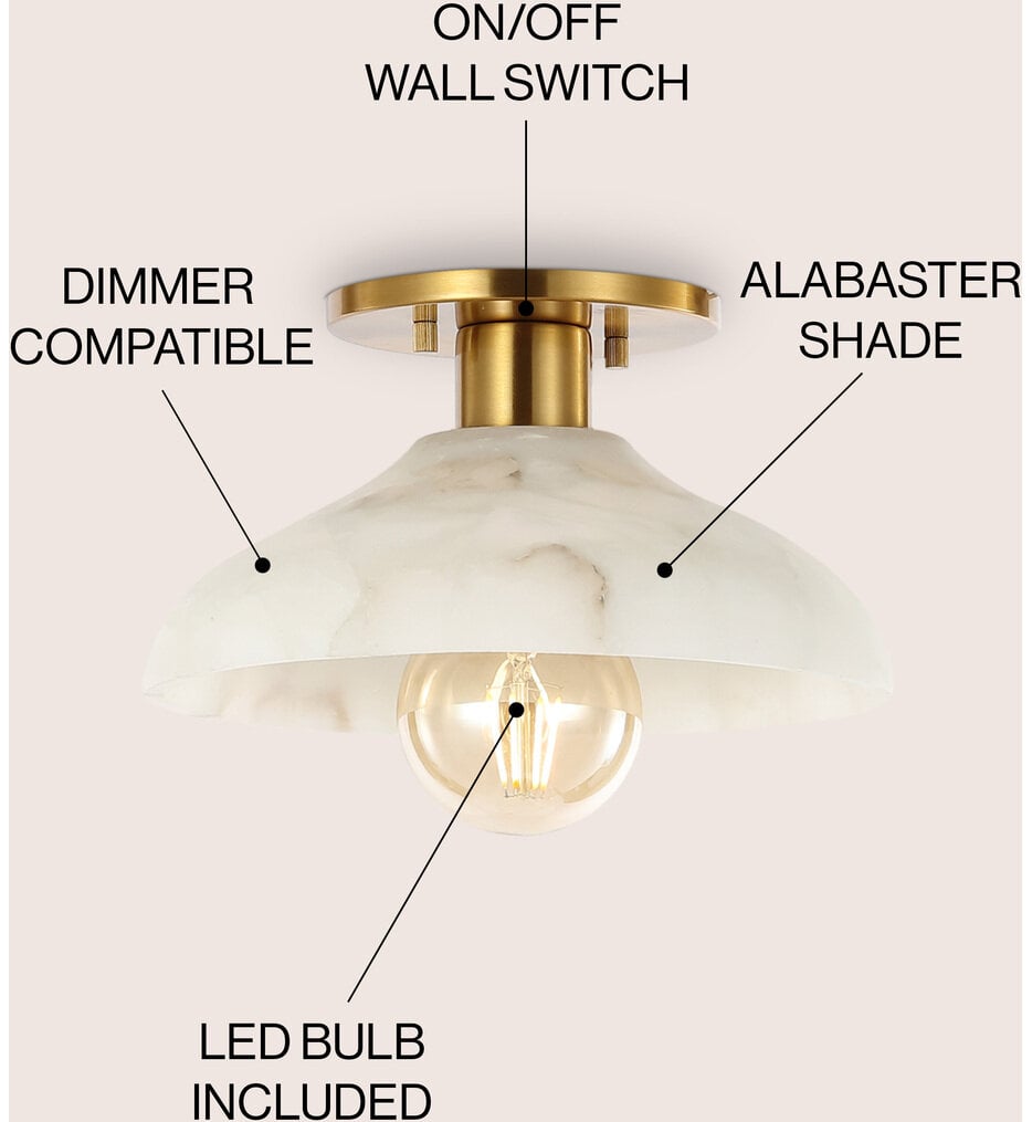 Amara 10" Semi Flush Mount