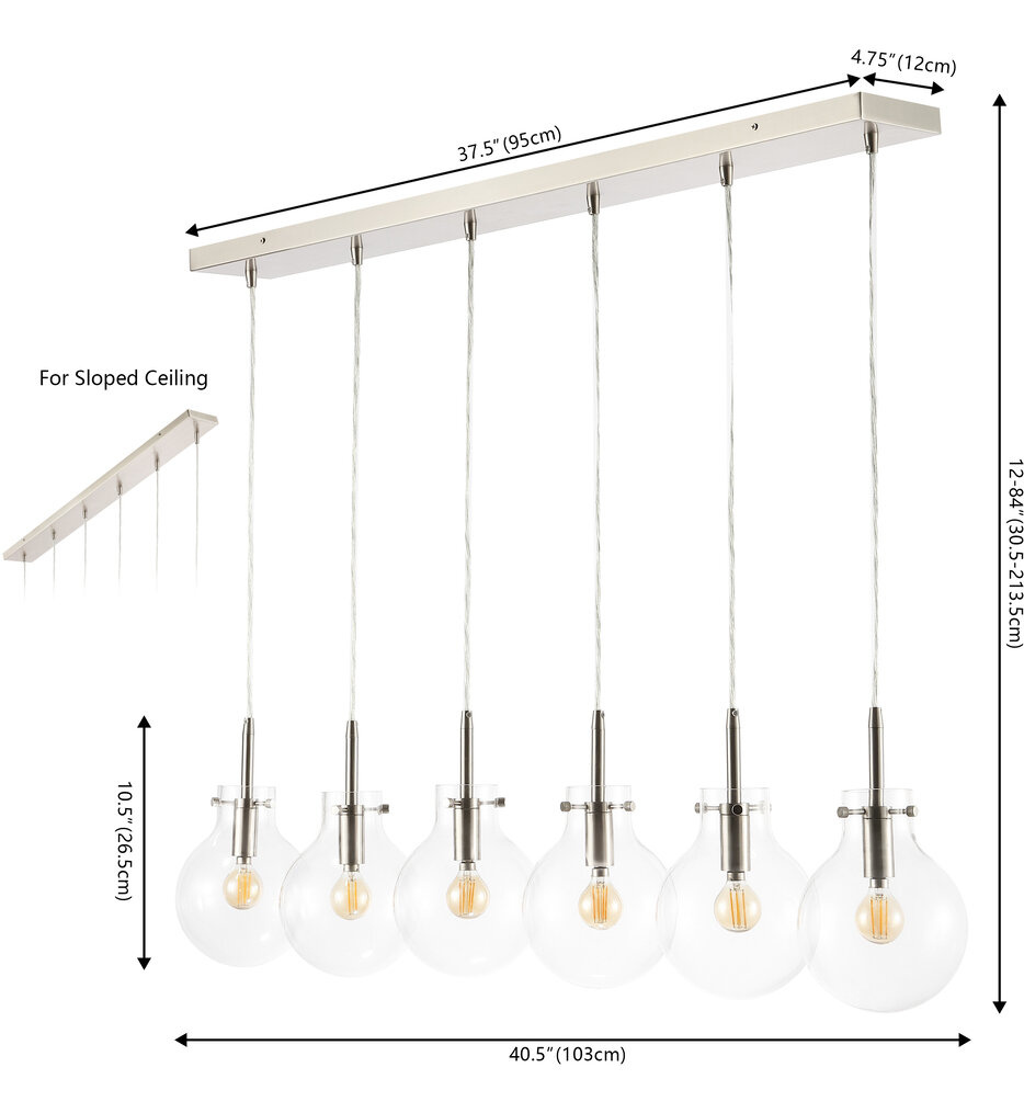 Harlow 40.5" Pendant