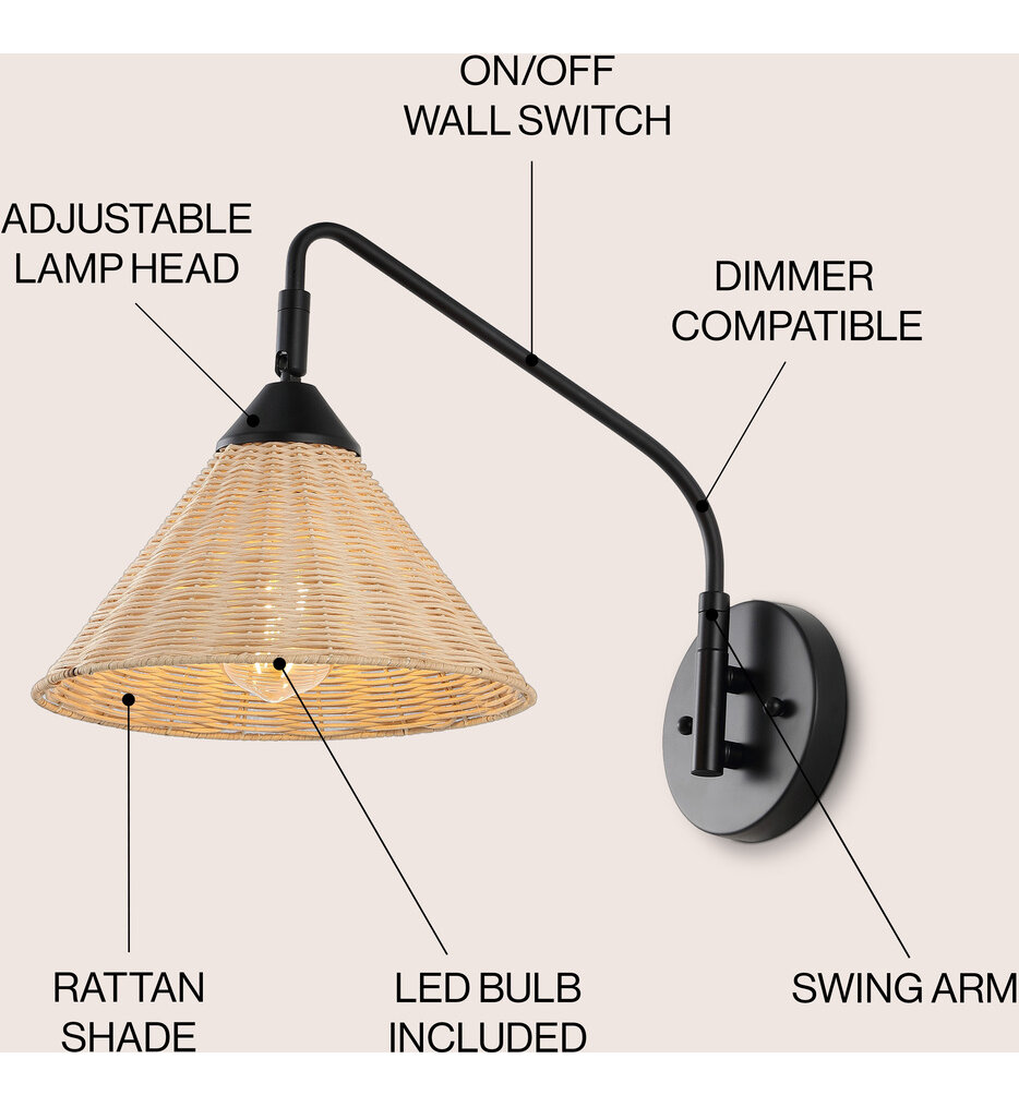 Kiawah 16" Wall Sconce