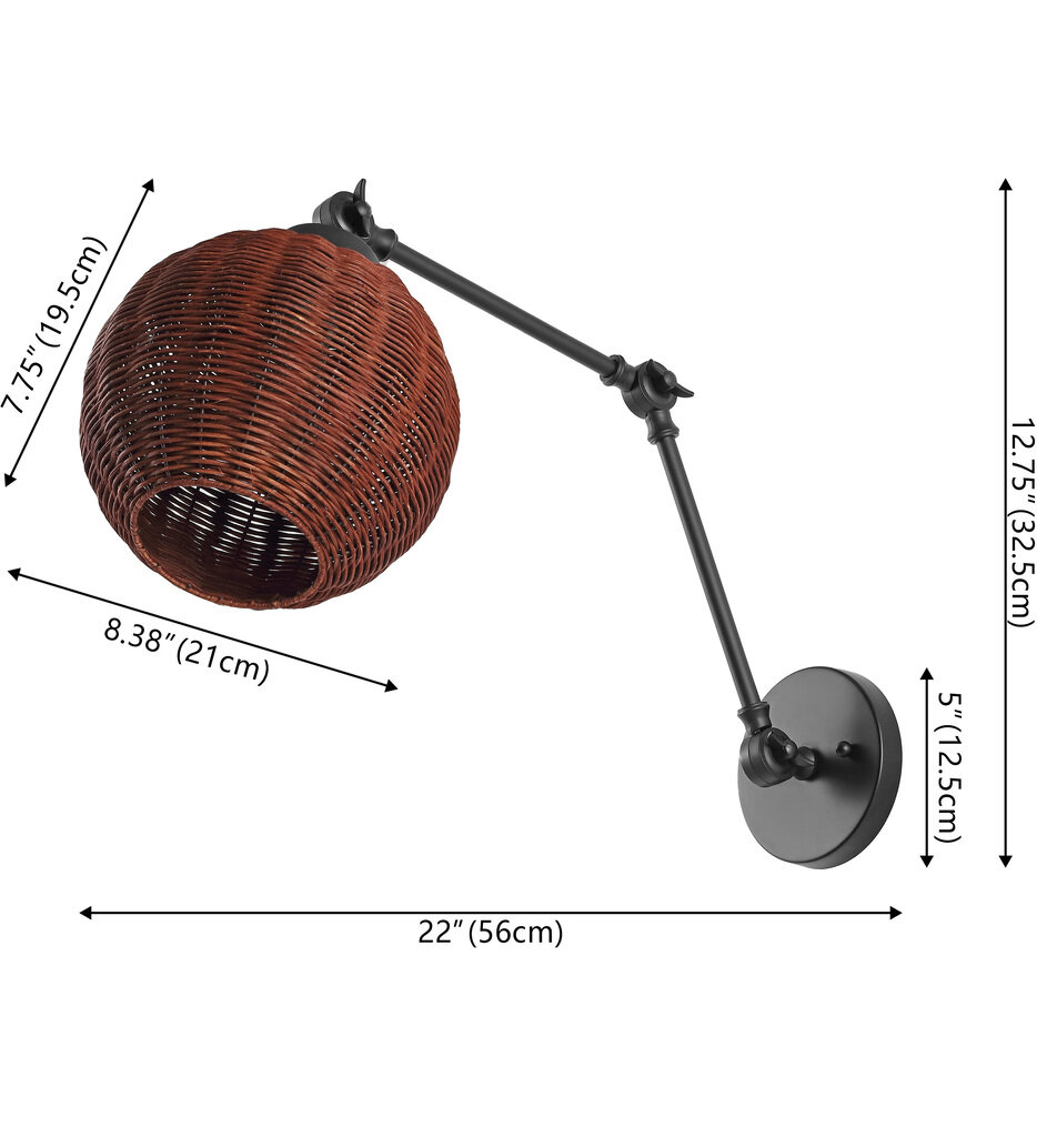 Lyla 22" Wall Sconce