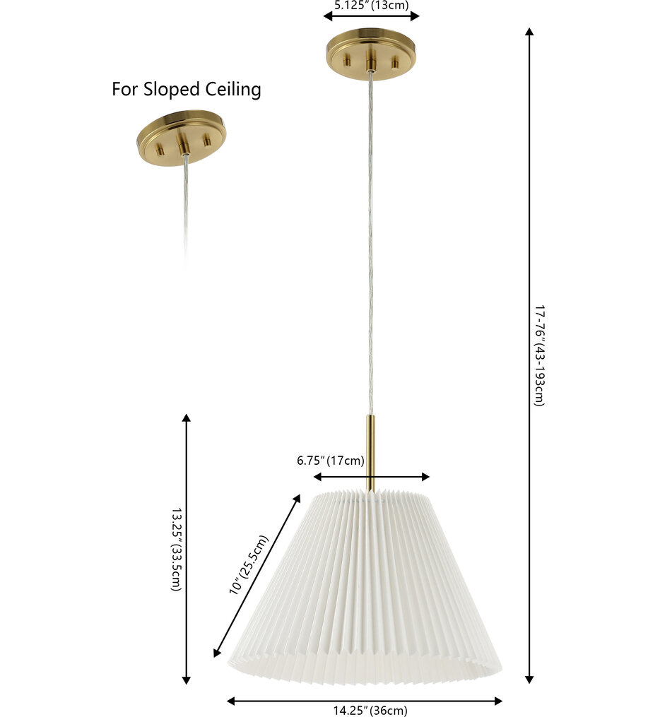 Alden 14.25" Pendant