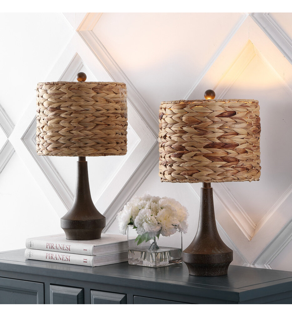 Jonathan Y - JYL4051A-SET2 - Theodore 21" Table Lamp (Set of 2)