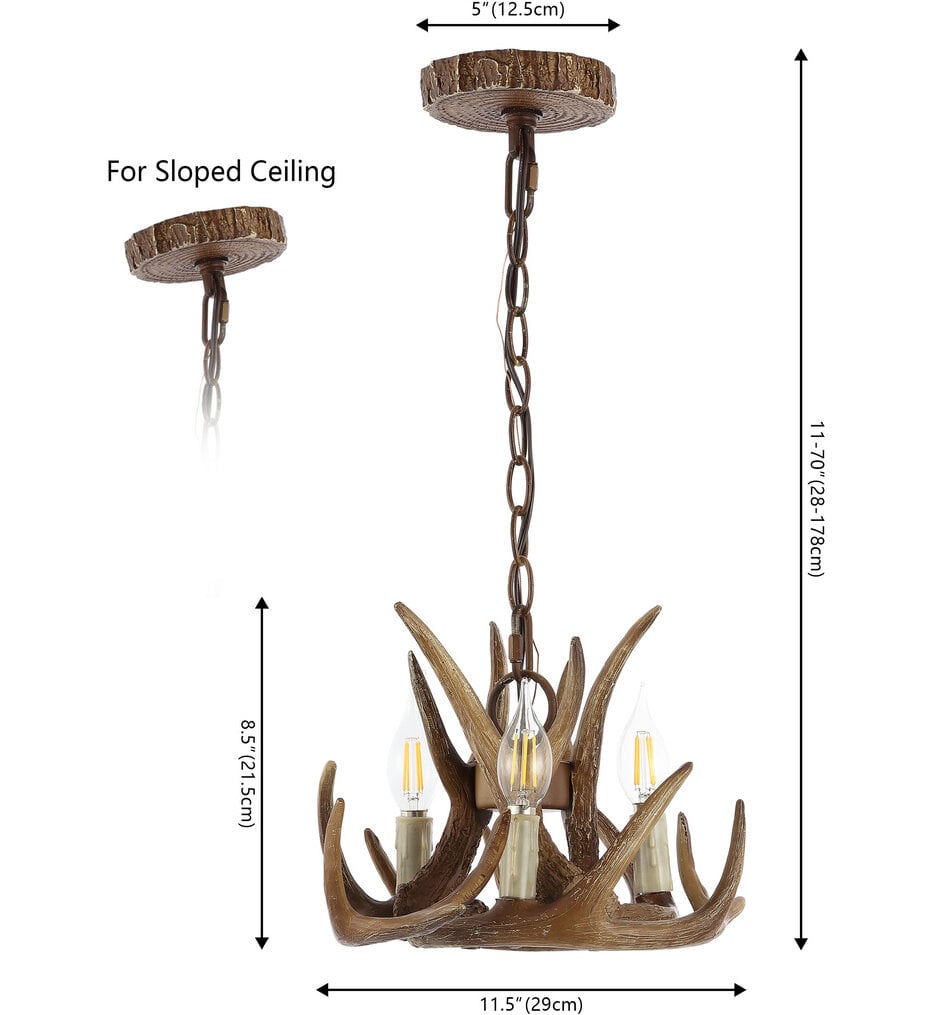 Nelle 11.5" Chandelier