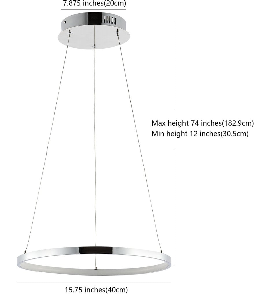 Bradley 15.75" Pendants