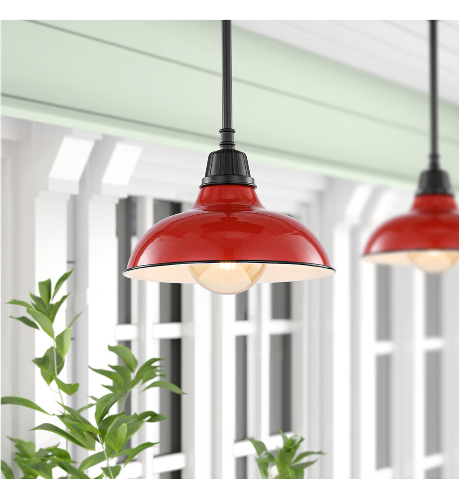 Jasper 12.25" Outdoor Pendant