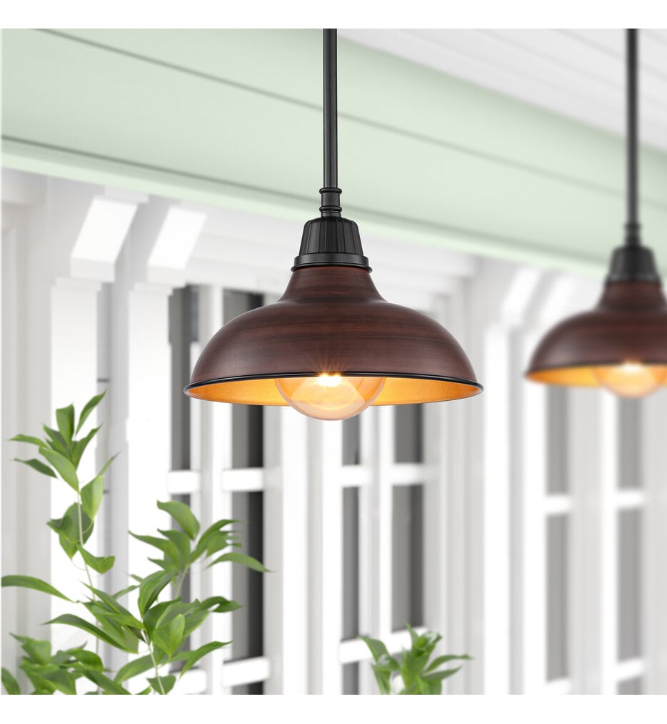Jasper 12.25" Outdoor Pendant