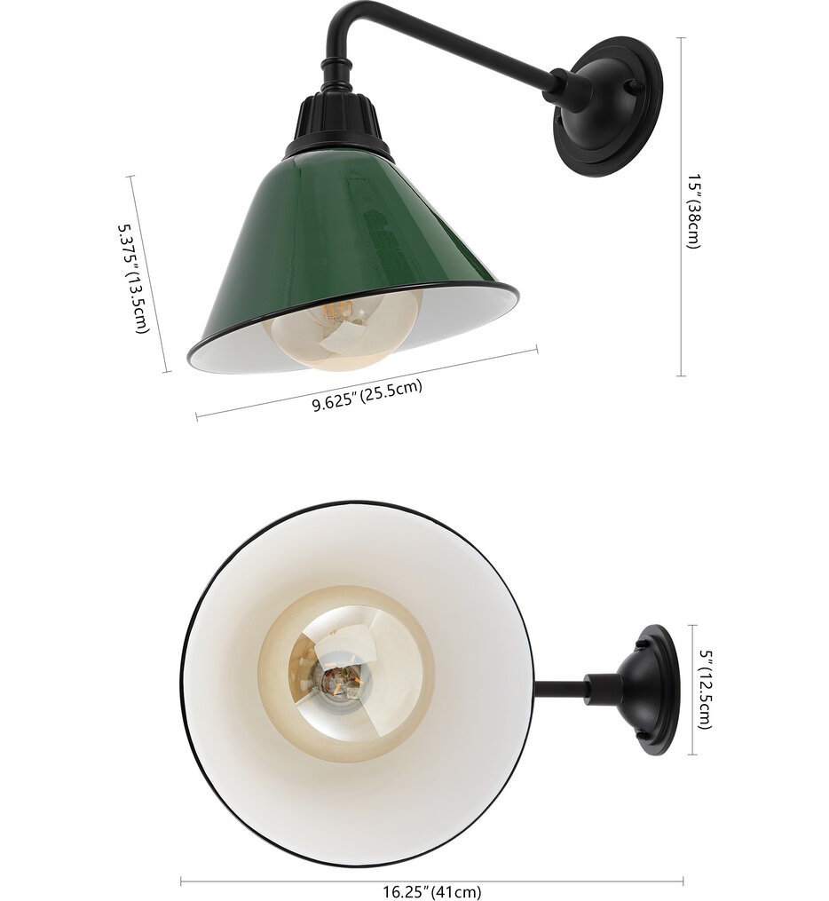 Croydon 16.25" Outdoor Wall Sconce