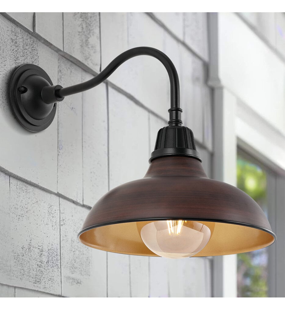 Aurora 19" Outdoor Wall Sconce