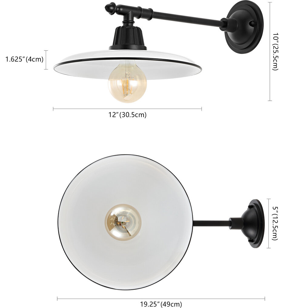 Bonner 19.25" Outdoor Wall Sconce