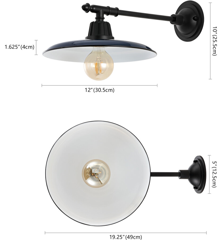 Bonner 19.25" Outdoor Wall Sconce