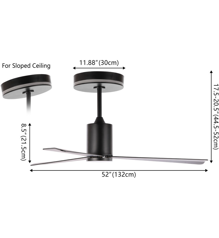 Levi 52" Ceiling Fan