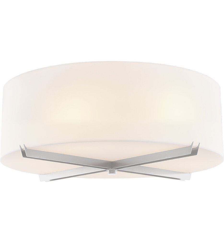 Justice Design Group - Crossbar 18" Flush Mount