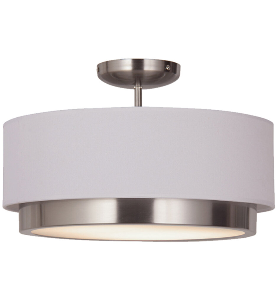 Tate 15.75" Semi-Flush