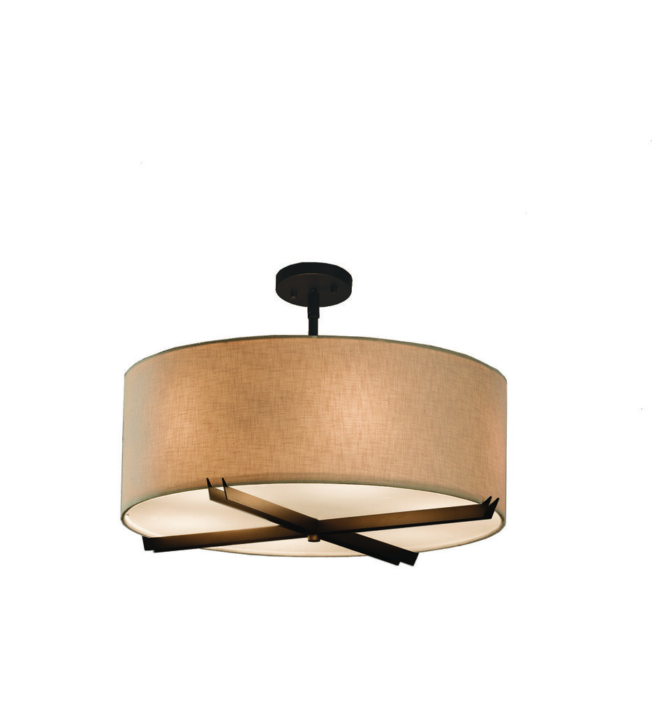 Justice Design Group - Crossbar 24" Pendant