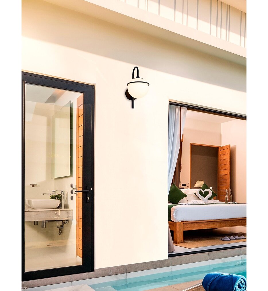 Saturn 14.5" Outdoor Wall Sconce