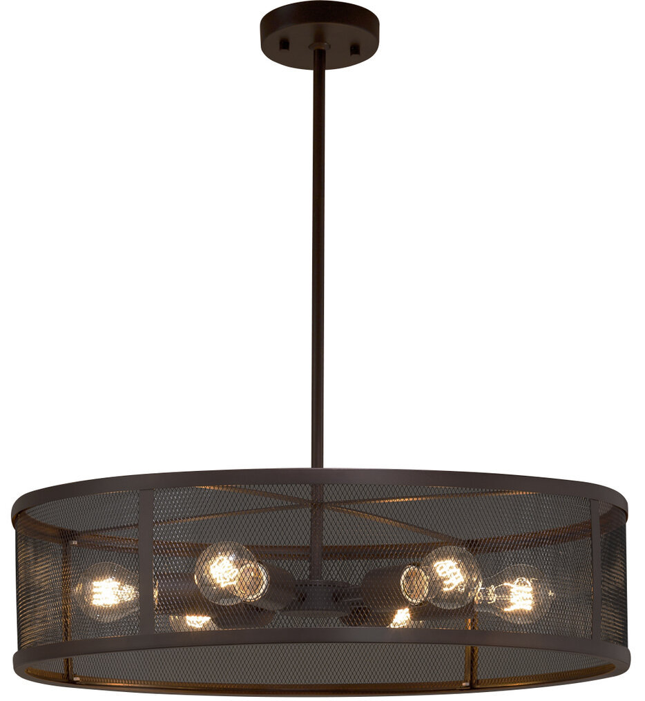 Wire Mesh 24" Pendant