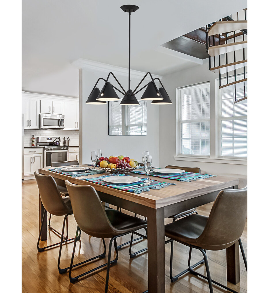 Zag 28" Chandelier