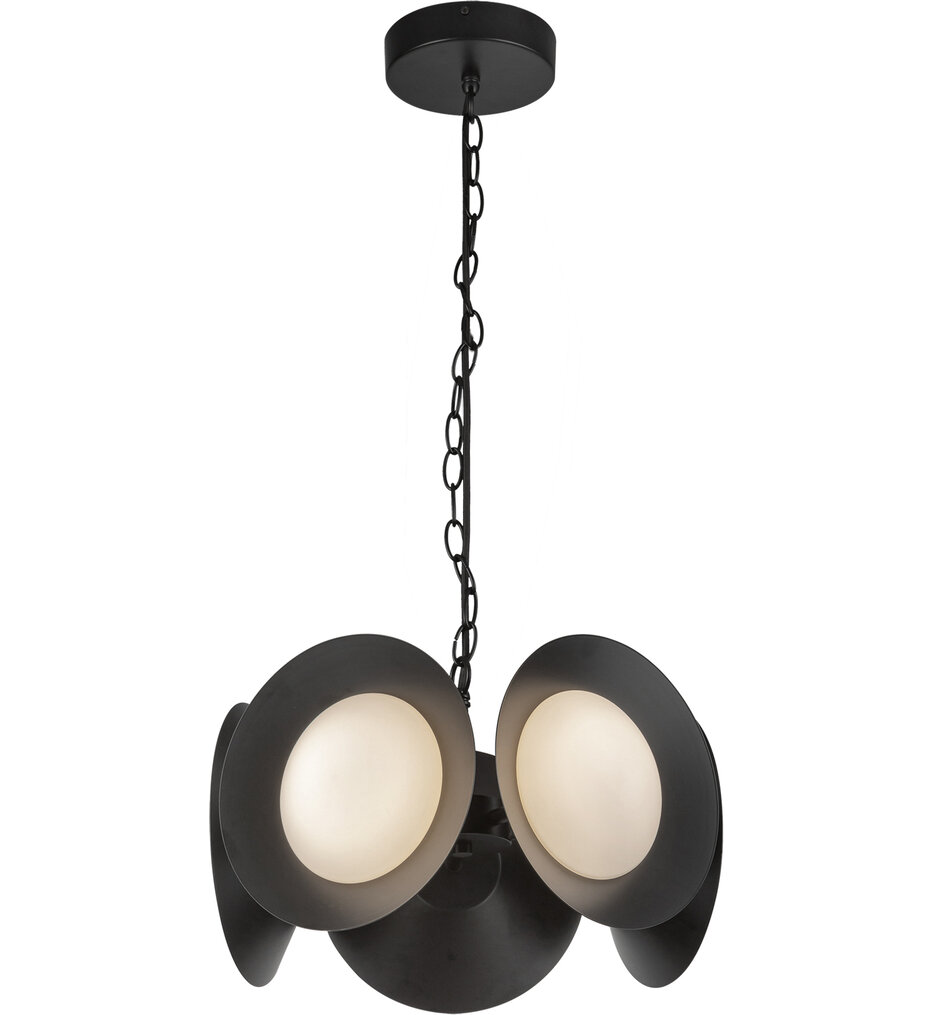 Kuzco - CH77916-BK/OP-UNV - Cleo 16" Chandelier