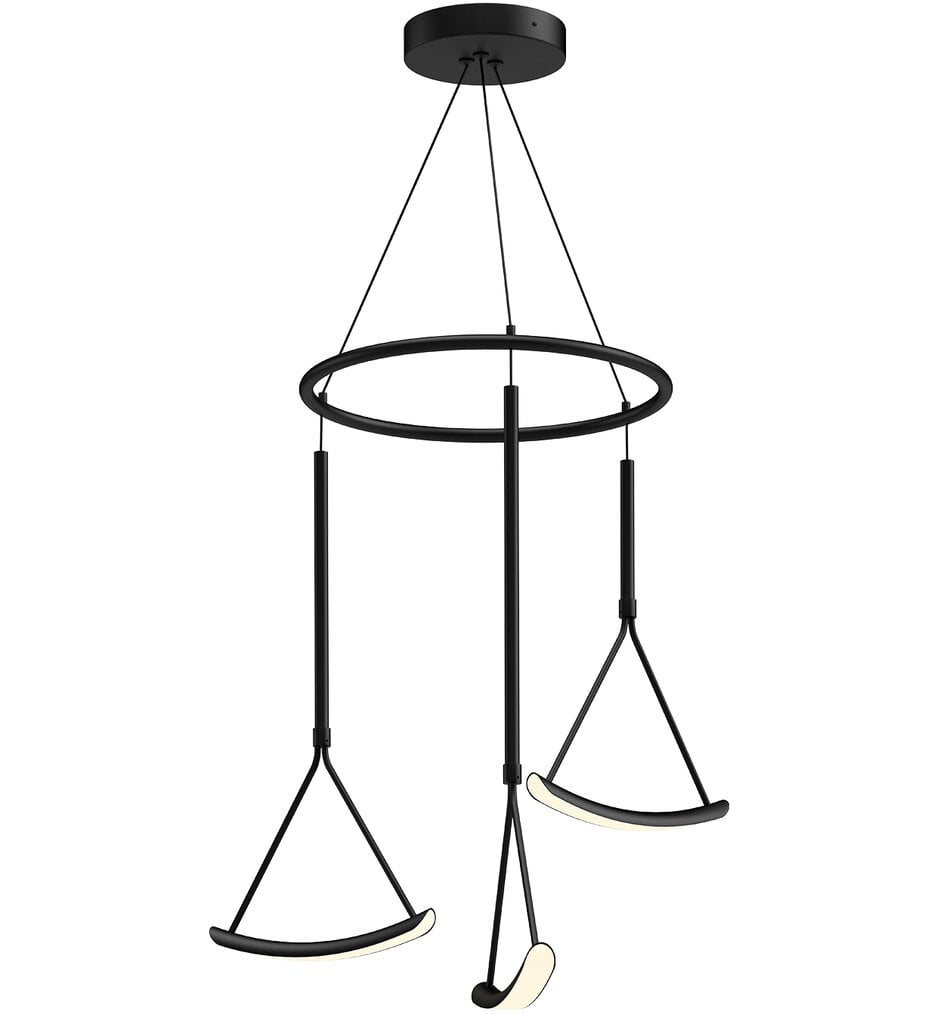 Kuzco - CH81527-BK - Mobil 26.375" Chandelier