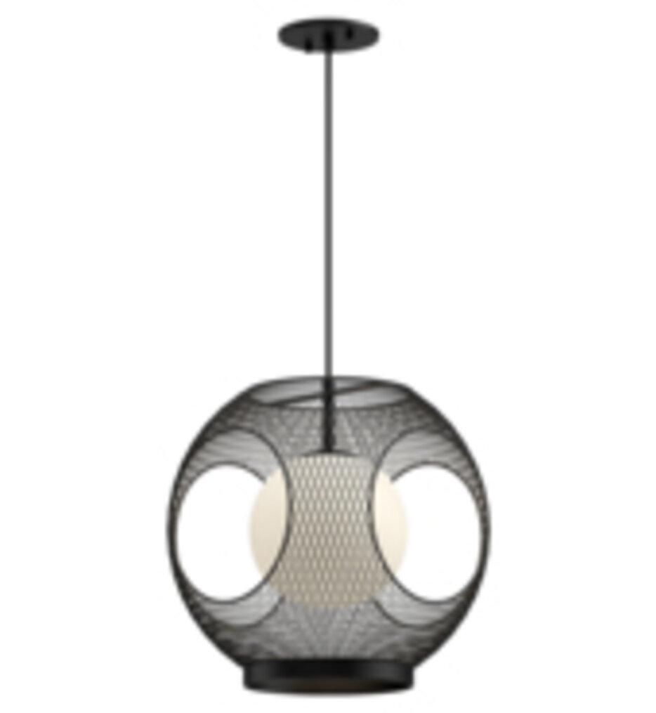 Kuzco - EP56913-BK/OP - Kona 13.25" Outdoor Pendant