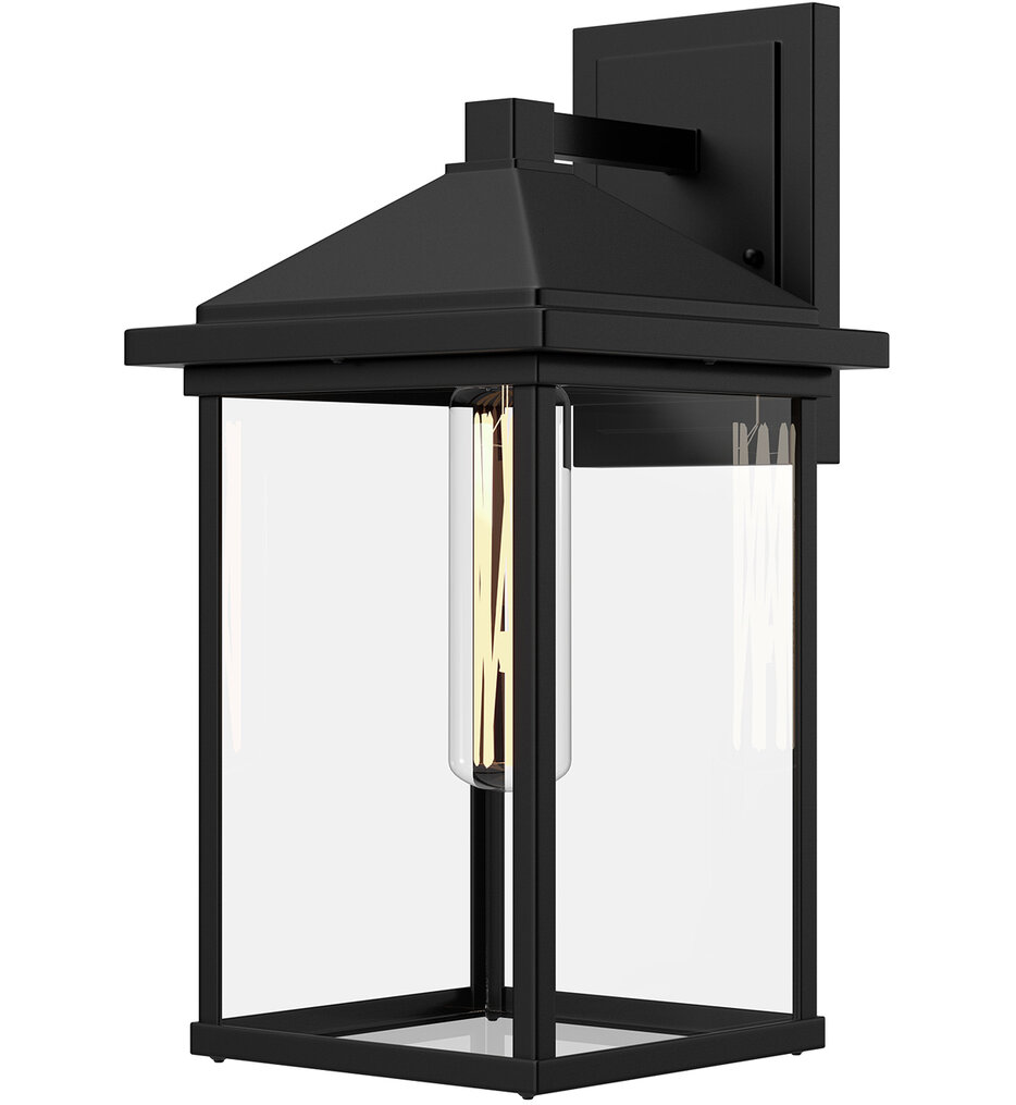Alora Mood - EW552007BKCL - Larchmont 12.5" Outdoor Wall Light