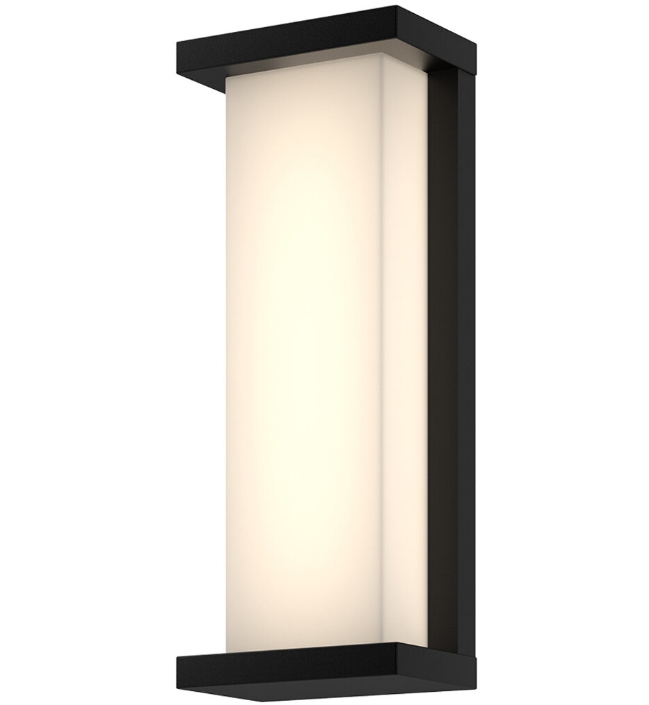 Kuzco - EW70714-BK - Bravo 14" Outdoor Wall Sconce
