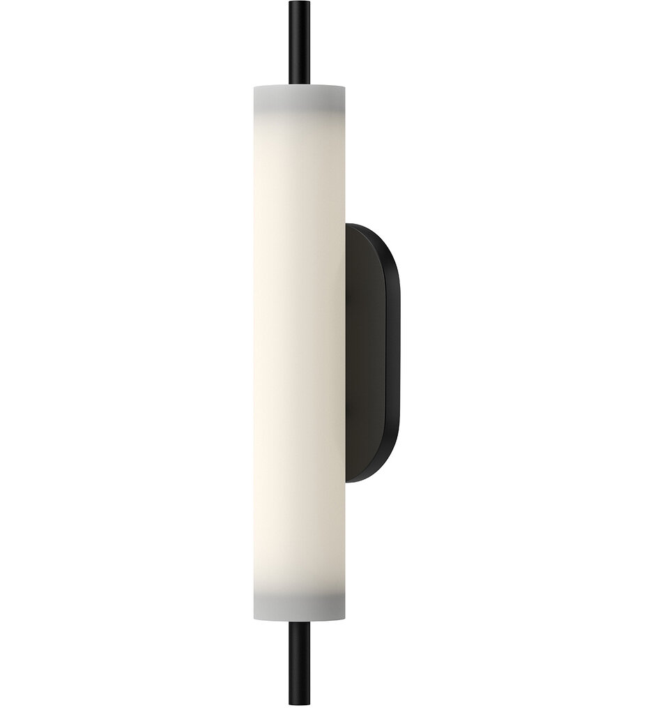 Kuzco - EW72724-BK - Estes 24.125" Outdoor Wall Sconce