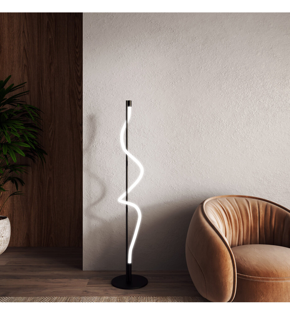 Cursive 60" Floor Lamp