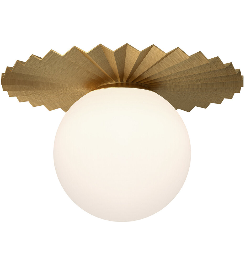 Alora Mood - Plume 13.875" Flush Mount