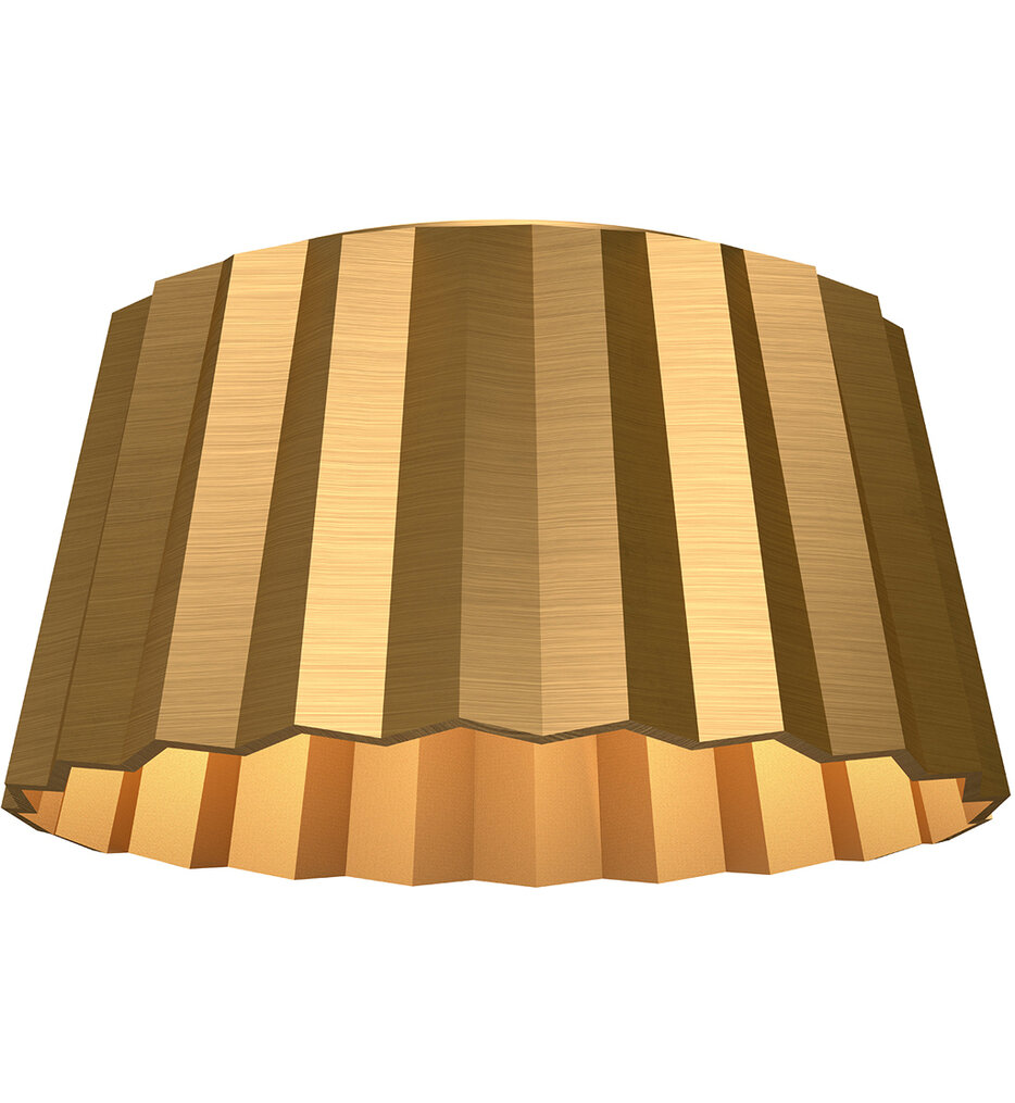 Alora Mood - Plisse 14.125" Flush Mount