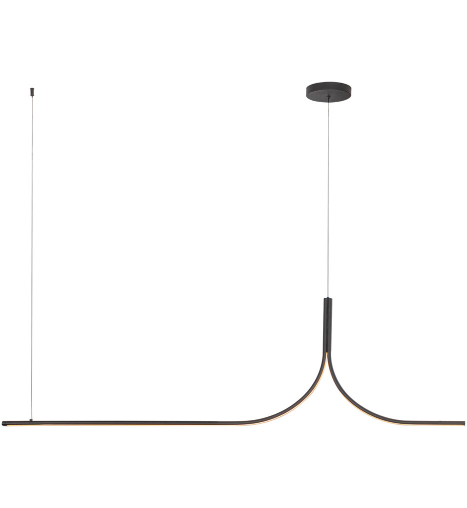 Kuzco - LP17905-BK-UNV-010-RT - Thread 59.125" Linear Suspension