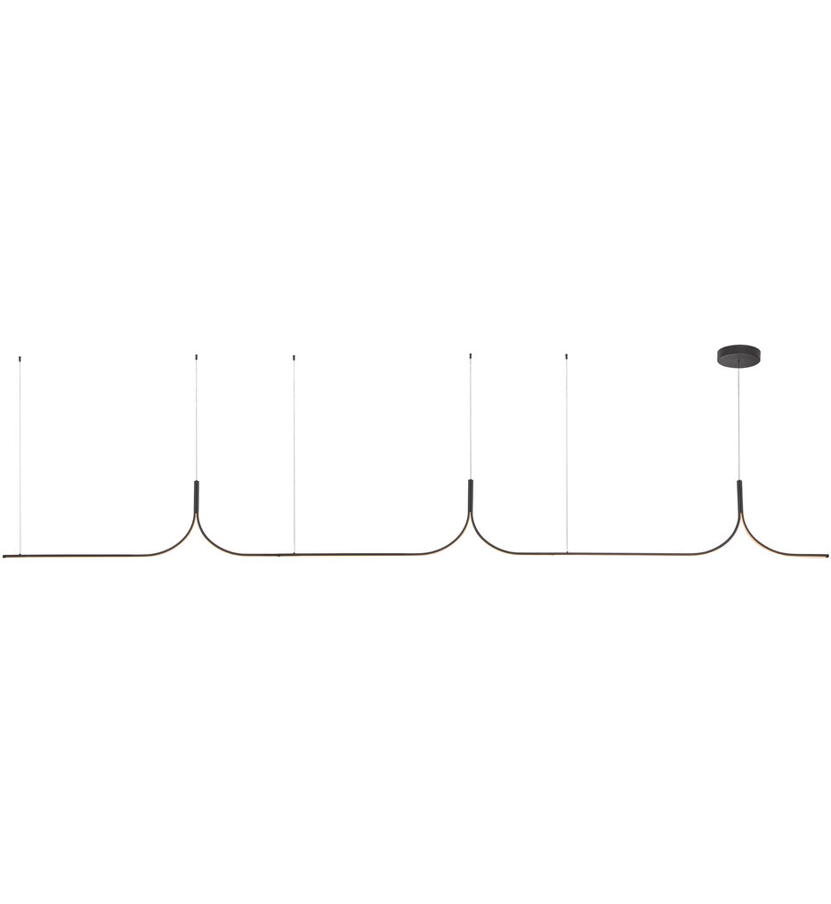 Kuzco - LP17915-BK-UNV-010 - Thread 177.25" Linear Suspension