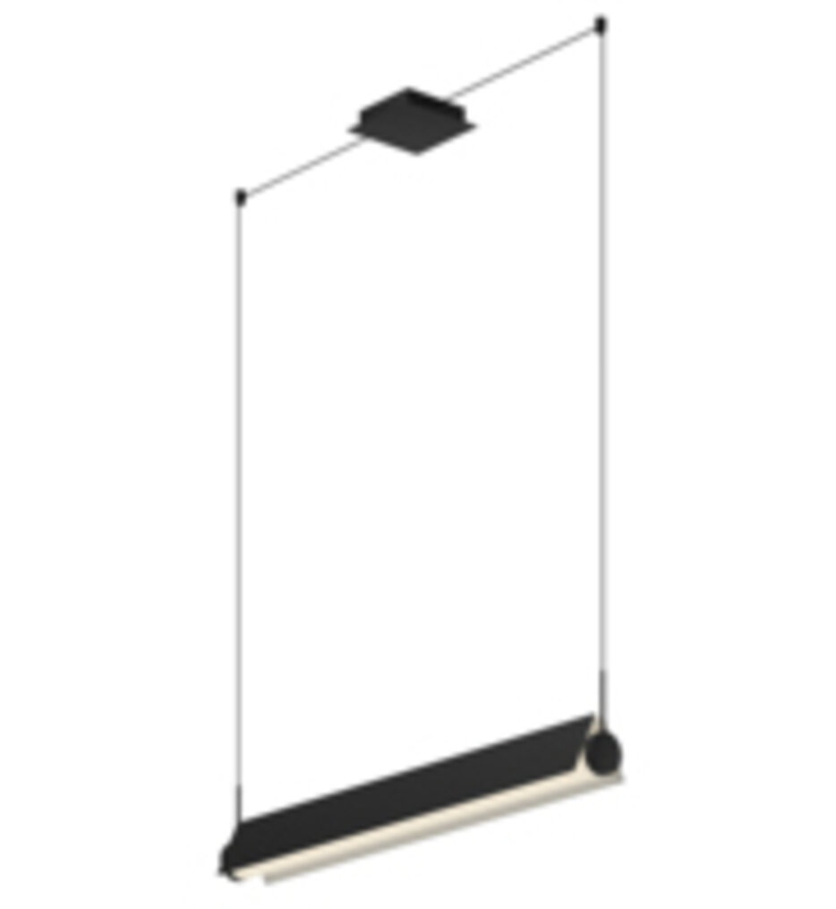 Kuzco - LP73536-BK/WH - Phoenix 36" Pendant