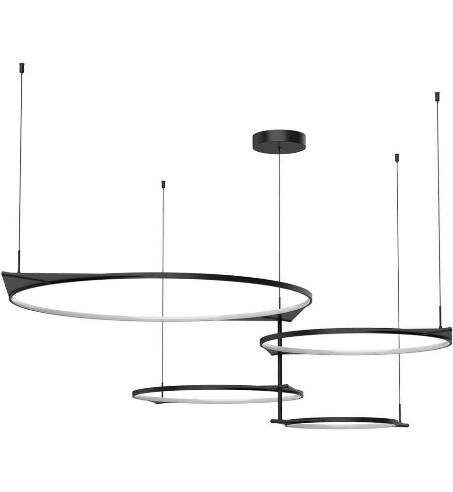 Kuzco - MP84483-BK - Serif 74.375" Pendant